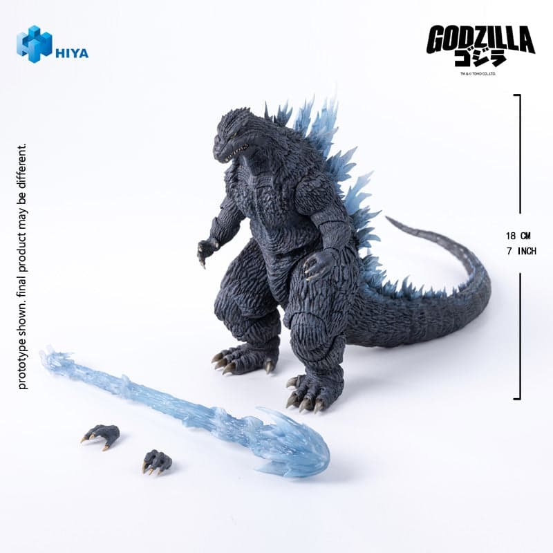 代理版 HIYA 海雅 E.B.S. 大怪獸總攻擊 超可動放射熱線哥吉拉 GODZILLA(2001) EBG0183-細節圖6