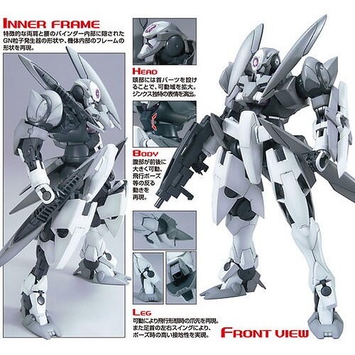 [BANDAI正品] MG 1/100 00 OO 鋼彈00 GNX-603T GN-X 厄運式 標準型-細節圖7