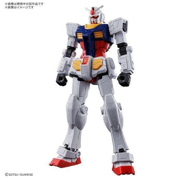 [BANDAI正品]ENTRY GRADE EG RX-78F00/E 鋼彈 萬博鋼 簡易組裝-細節圖2