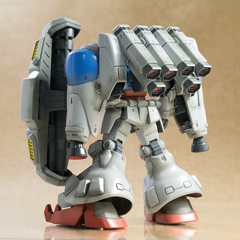 [BANDAI正品]HGUC 075 1/144 HG RX-78GP02A 鋼彈試作2號機 MLRS型 電玩版-細節圖9