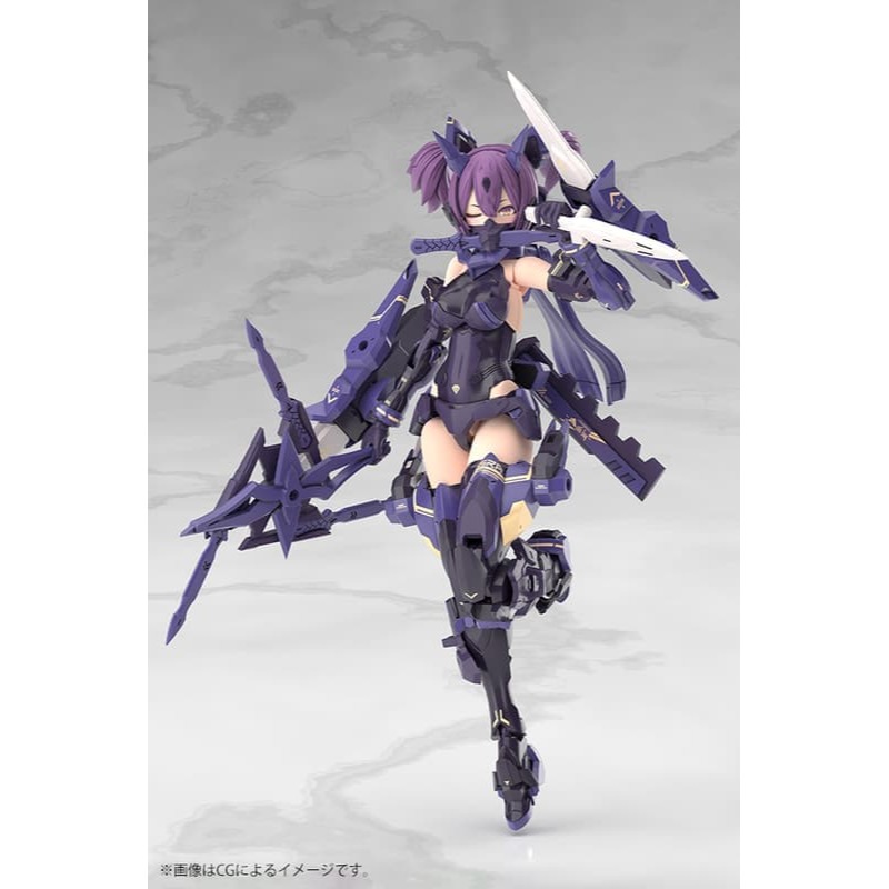 壽屋正版 代理版 1/1 MD #6.7 女神裝置 朱羅 弓兵 絆 影衣 完整套裝 (KP840)-細節圖3