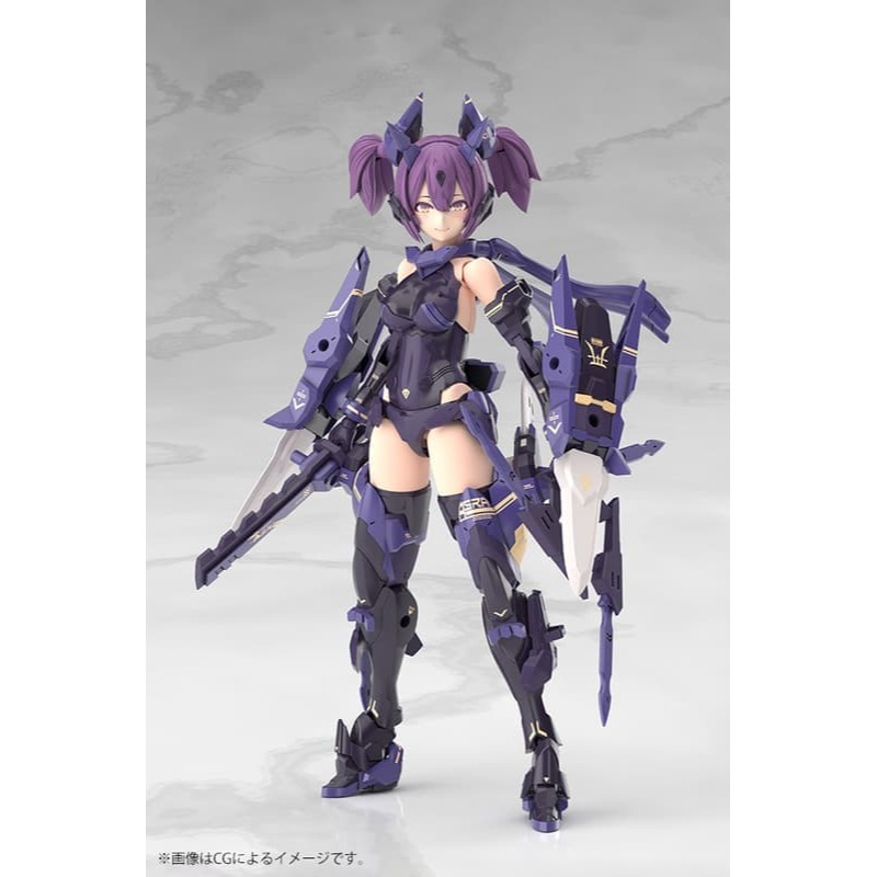 壽屋正版 代理版 1/1 MD #6.7 女神裝置 朱羅 弓兵 絆 影衣 完整套裝 (KP840)-細節圖7