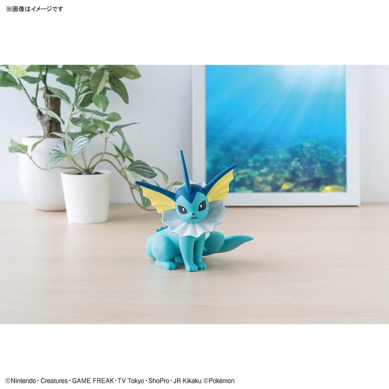 [BANDAI正品有銀標紙證] 寶可夢 快組版 27 水伊布 伊布家族 神奇寶貝 POKEPLA收藏集 模型收藏-細節圖7