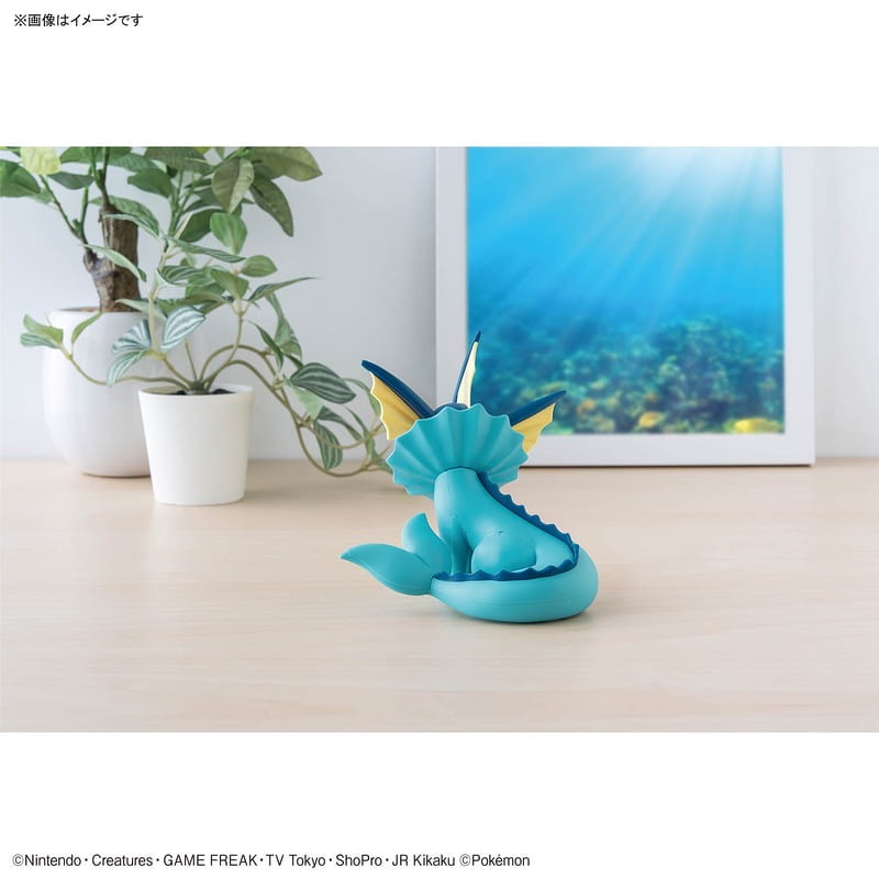 [BANDAI正品有銀標紙證] 寶可夢 快組版 27 水伊布 伊布家族 神奇寶貝 POKEPLA收藏集 模型收藏-細節圖8