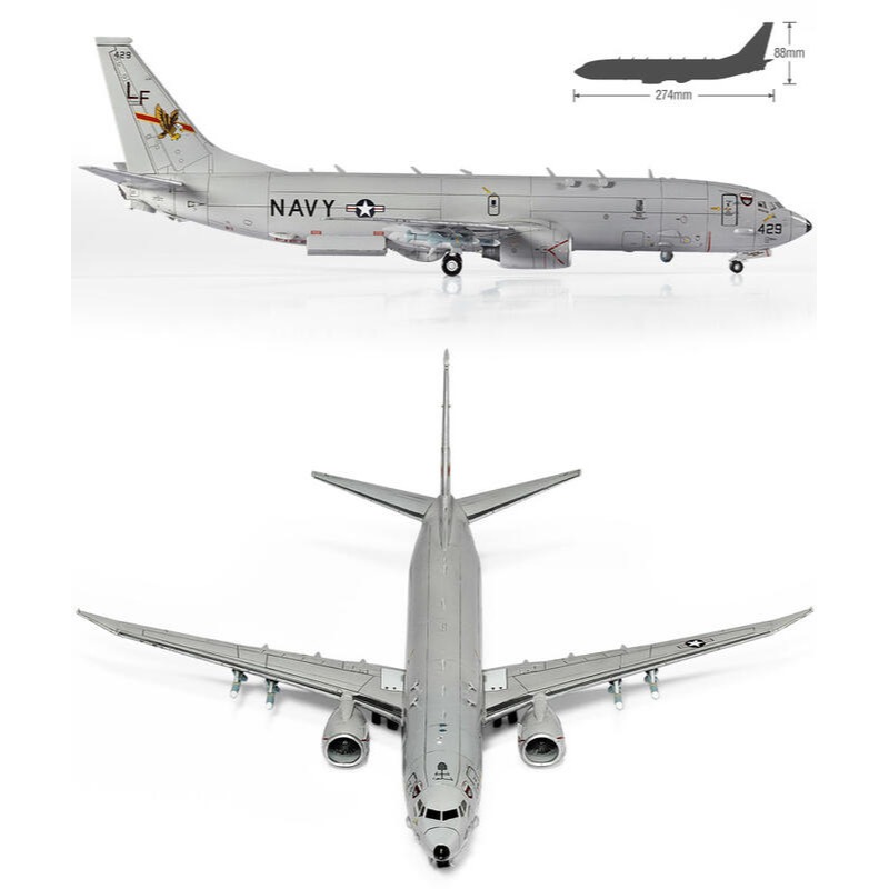 ACADEMY 愛德美 1/144 USN P-8A 海神式海上巡邏機 Poseidon-細節圖5