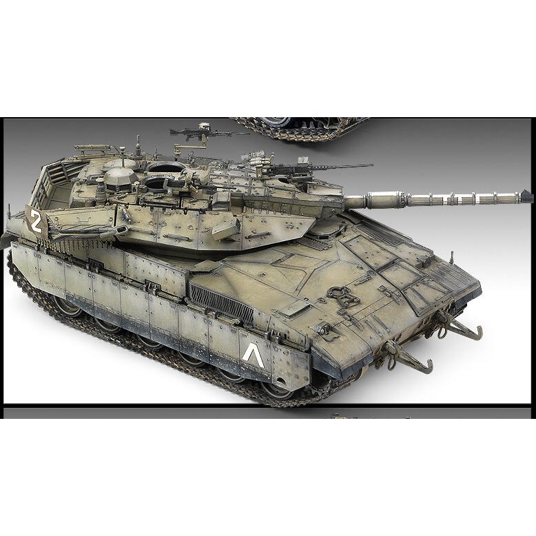 ACADEMY 愛德美 1/35 以色列 Merkava Mk.IID 梅卡瓦主力戰車-細節圖4