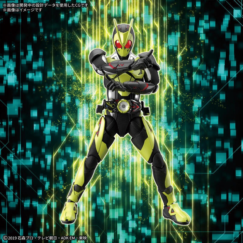 [BANDAI正品]Figure-rise Standard 假面騎士 ZERO-ONE 躍昇蝗蟲形態 組裝模型-細節圖9