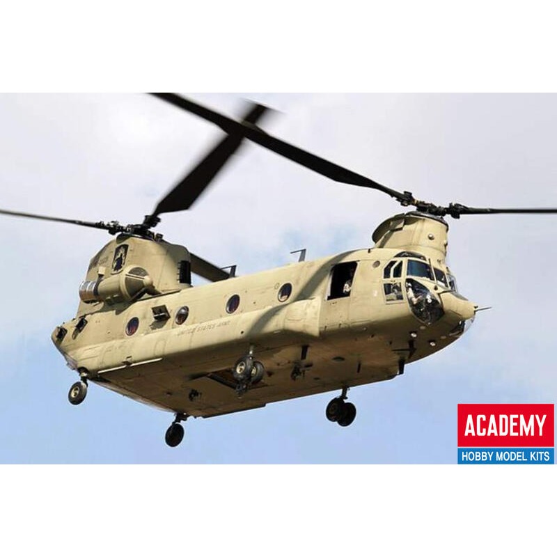 ACADEMY 愛德美 1/144 CH-47 D/F/J/HC.Mk.1 ＂4 Nations＂ 契努克直昇機-細節圖8