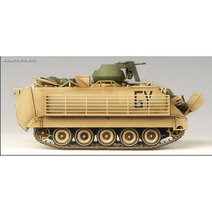 ACADEMY 愛德美 1/35 美軍 M113A3 ＂IRAQ 2003＂裝甲運兵車-細節圖4