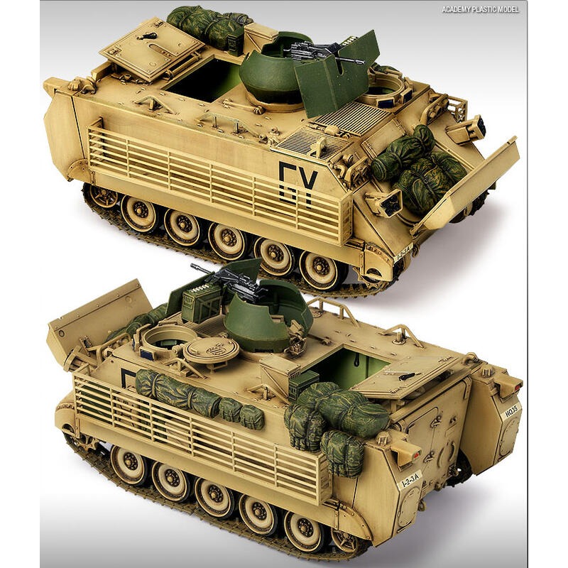 ACADEMY 愛德美 1/35 美軍 M113A3 ＂IRAQ 2003＂裝甲運兵車-細節圖5