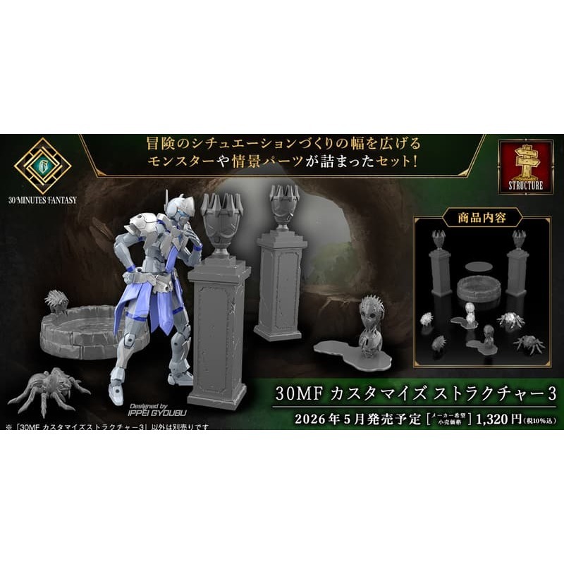 [BANDAI正品] 30MF S-03 改裝景物3 30MINUTES FANTASY-細節圖11