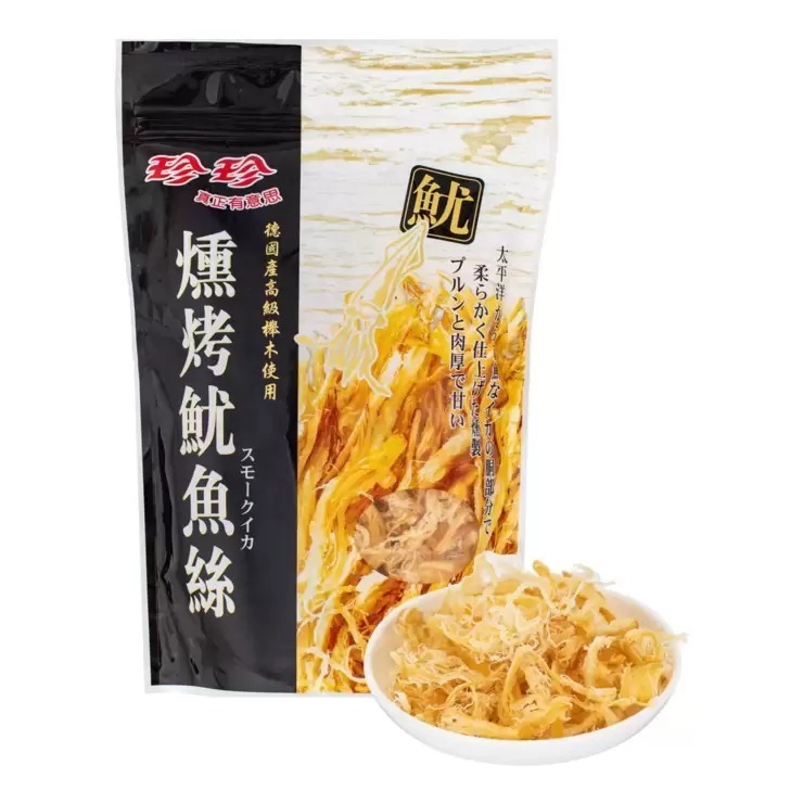 【快速出貨】 珍珍 燻烤魷魚絲 360公克 大包裝 煙燻魷魚絲 量販包 追劇零食 Costco代購 好市多代購 代買-細節圖4