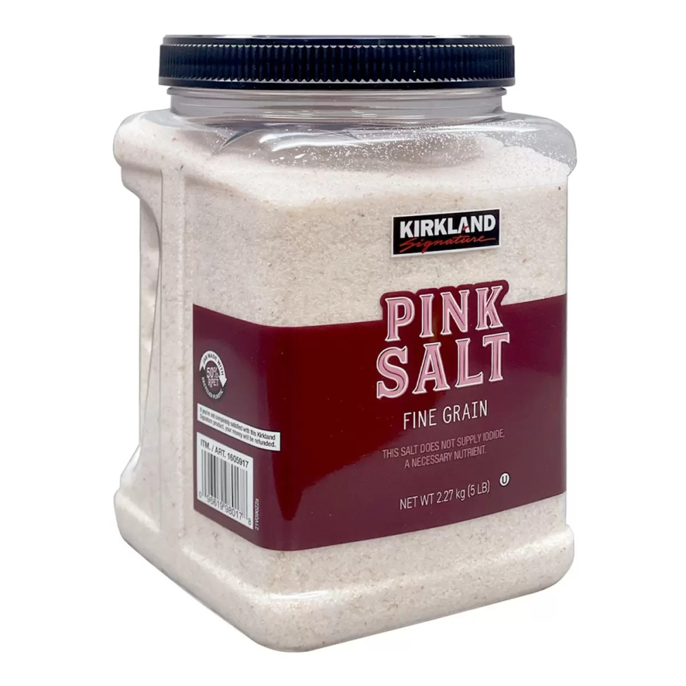 【快速出貨】 科克蘭 研磨粉紅鹽 2.27公斤 大包裝 好市多鹽巴 Costco代購 好市多代購 代買 科克蘭鹽巴-細節圖3