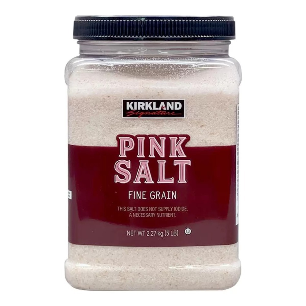 【快速出貨】 科克蘭 研磨粉紅鹽 2.27公斤 大包裝 好市多鹽巴 Costco代購 好市多代購 代買 科克蘭鹽巴-細節圖2