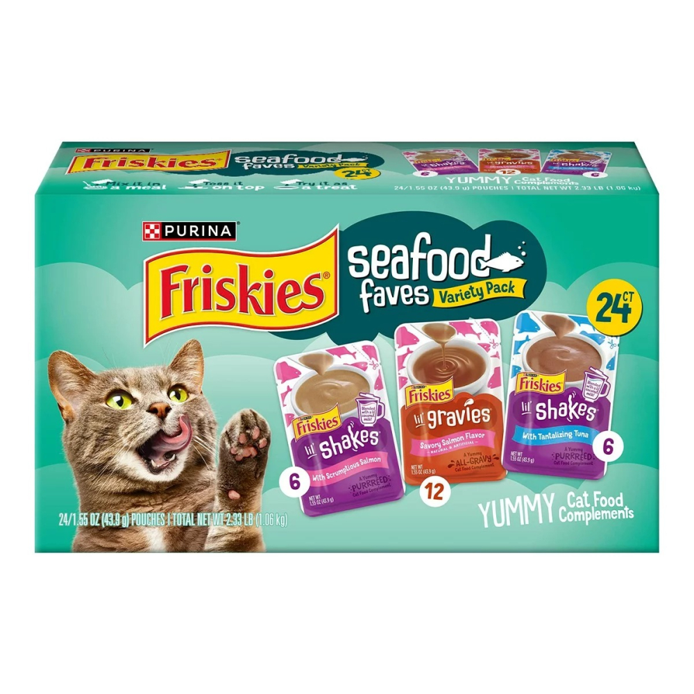 【快速出貨】喜躍 豪華海鮮拼盤湯包綜合組 43.9公克 X 24包入 Costco代購 好市多代購 貓咪湯包 主食補水-細節圖4