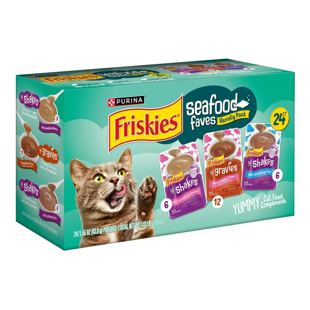 【快速出貨】喜躍 豪華海鮮拼盤湯包綜合組 43.9公克 X 24包入 Costco代購 好市多代購 貓咪湯包 主食補水-細節圖5