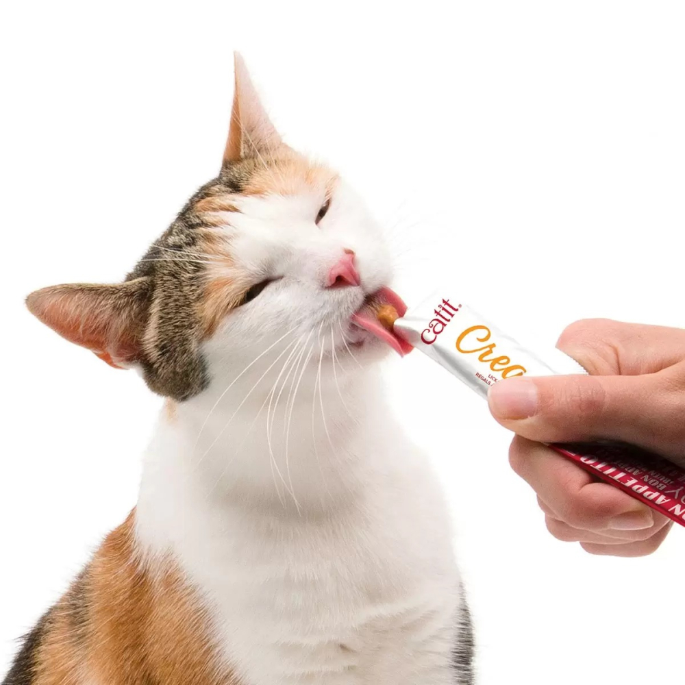 【快速出貨】 Catit Creamy 鮮肉泥貓零食 15公克 X 72入 Costco代購 好市多代購 貓咪肉泥條-細節圖3