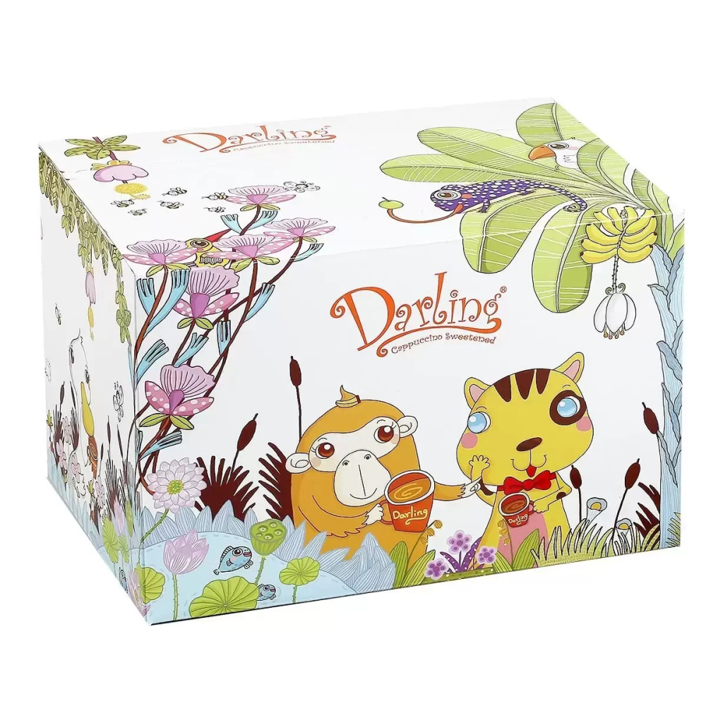 【預購】親愛的白咖啡-卡布奇諾 30公克 X 80入 大包裝 深焙 即溶咖啡 家庭號咖啡 Costco代購 好市多代購-細節圖4