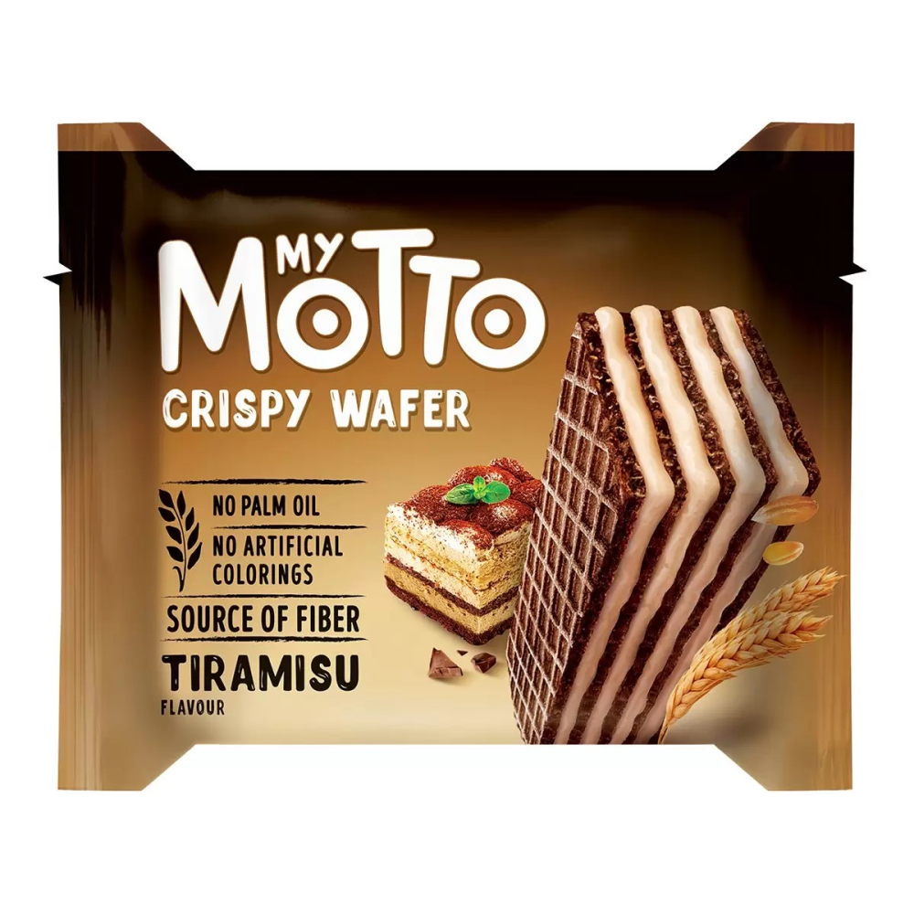 【快速出貨】 MY MOTTO 提拉米蘇風味威化餅 30公克 X 20包 下午茶點心 好市多代購 Costco代購 代買-細節圖2