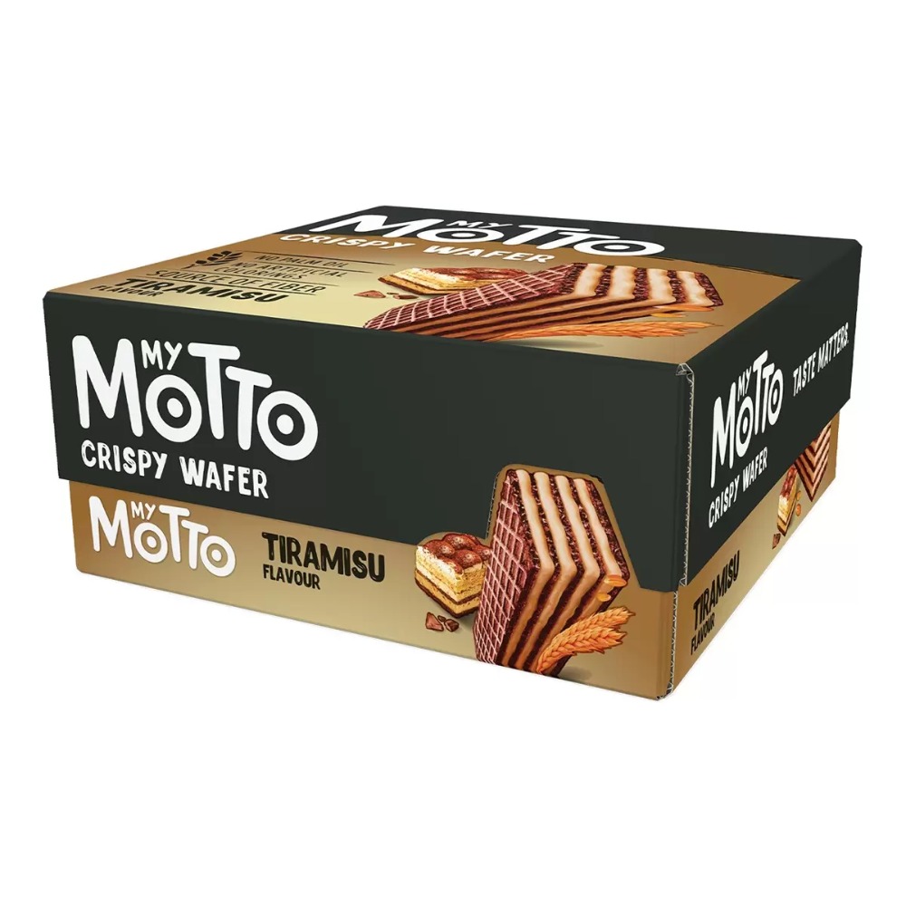 【快速出貨】 MY MOTTO 提拉米蘇風味威化餅 30公克 X 20包 下午茶點心 好市多代購 Costco代購 代買-規格圖5