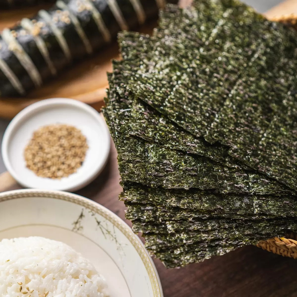【快速出貨】 C-WEED SNACK 飯捲用海苔 15片 X 7包 韓國原裝 飯捲海苔 Costco代購 好市多代購-細節圖7