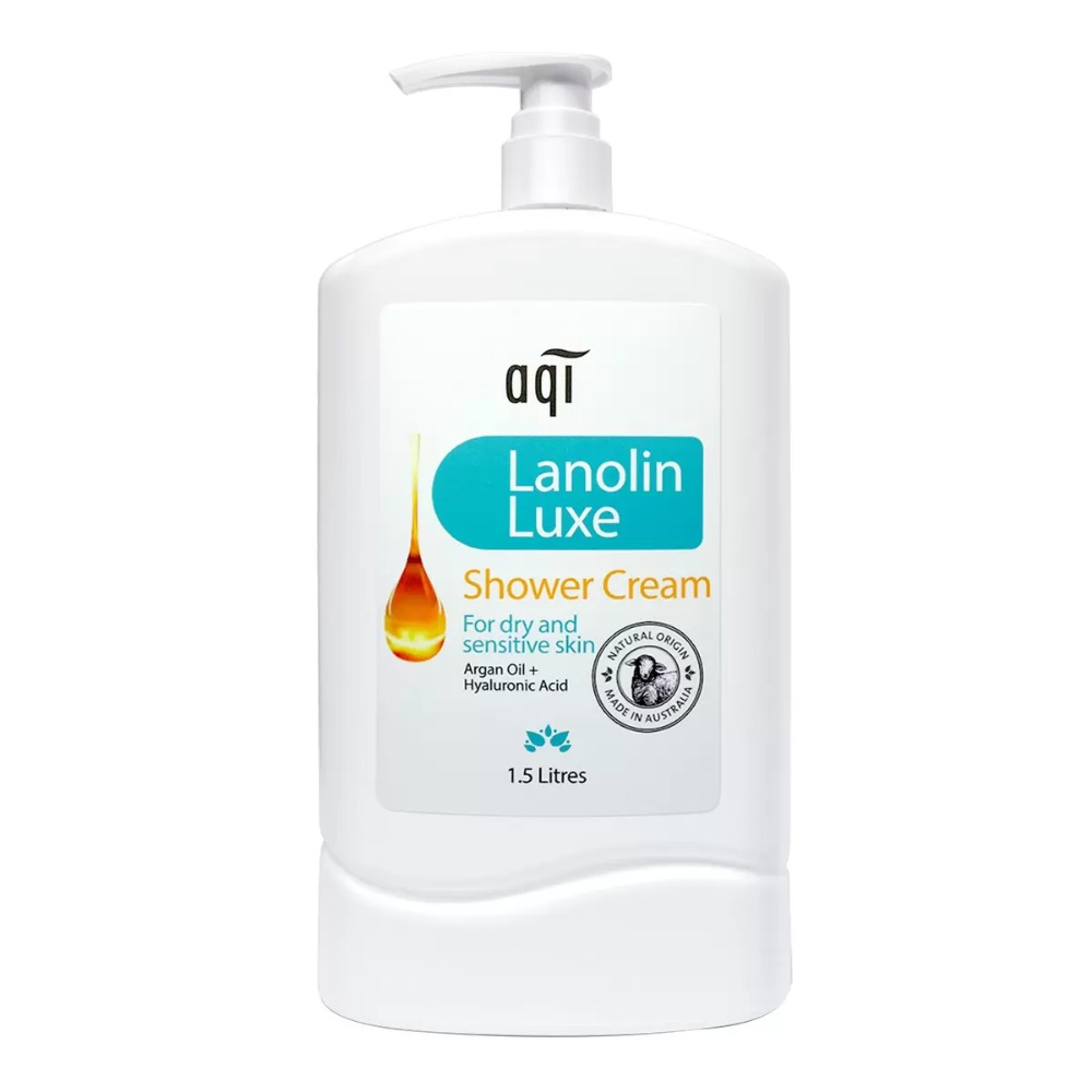 【快速出貨】 AQI雅葵 綿羊油沐浴乳 1500毫升 澳洲製 含蜂蜜、摩洛哥堅果油、乳油木果脂 Costco代購 好市多-規格圖2
