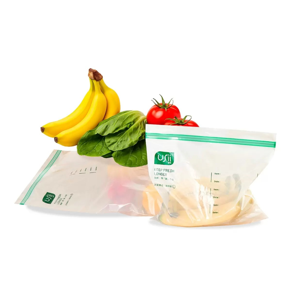 【快速出貨】 USii優系 高效鎖鮮夾鏈袋組 57入 食品保鮮袋 冷凍袋 防漏袋 密封袋 好市多代購 Costco代購-細節圖8