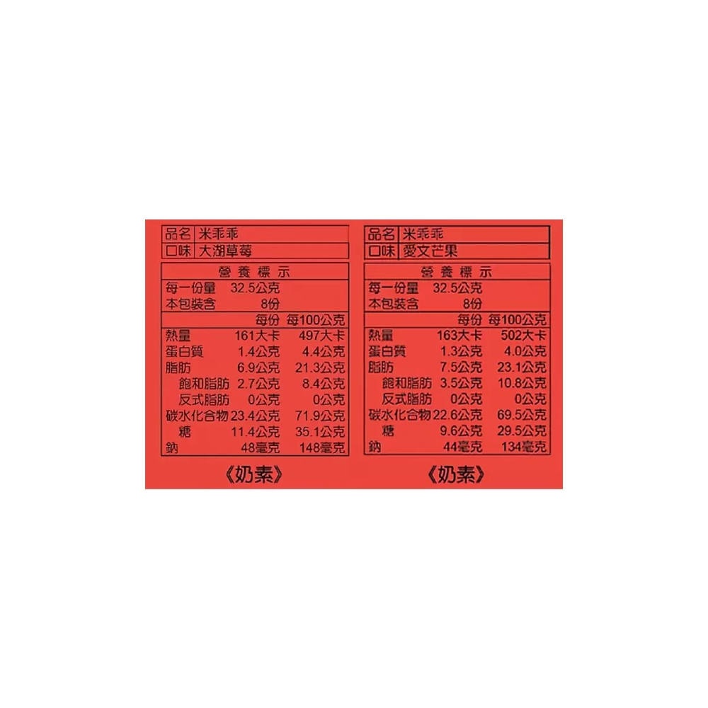 【快速出貨】 乖乖 米乖乖綜合箱 芒果+草莓風味 65公克X8入 大包裝 親子零食 Costco代購 好市多代購 代買-細節圖8