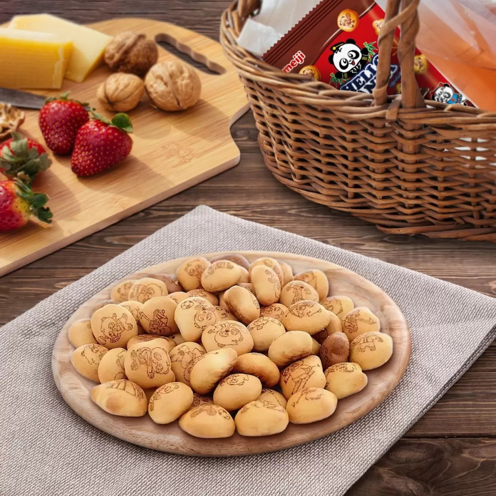 【快速出貨】 明治 貓熊夾心餅乾組 35公克 X36入 家庭號 獨立包裝 熊貓餅乾 Costco代購 好市多代購 代買-細節圖5