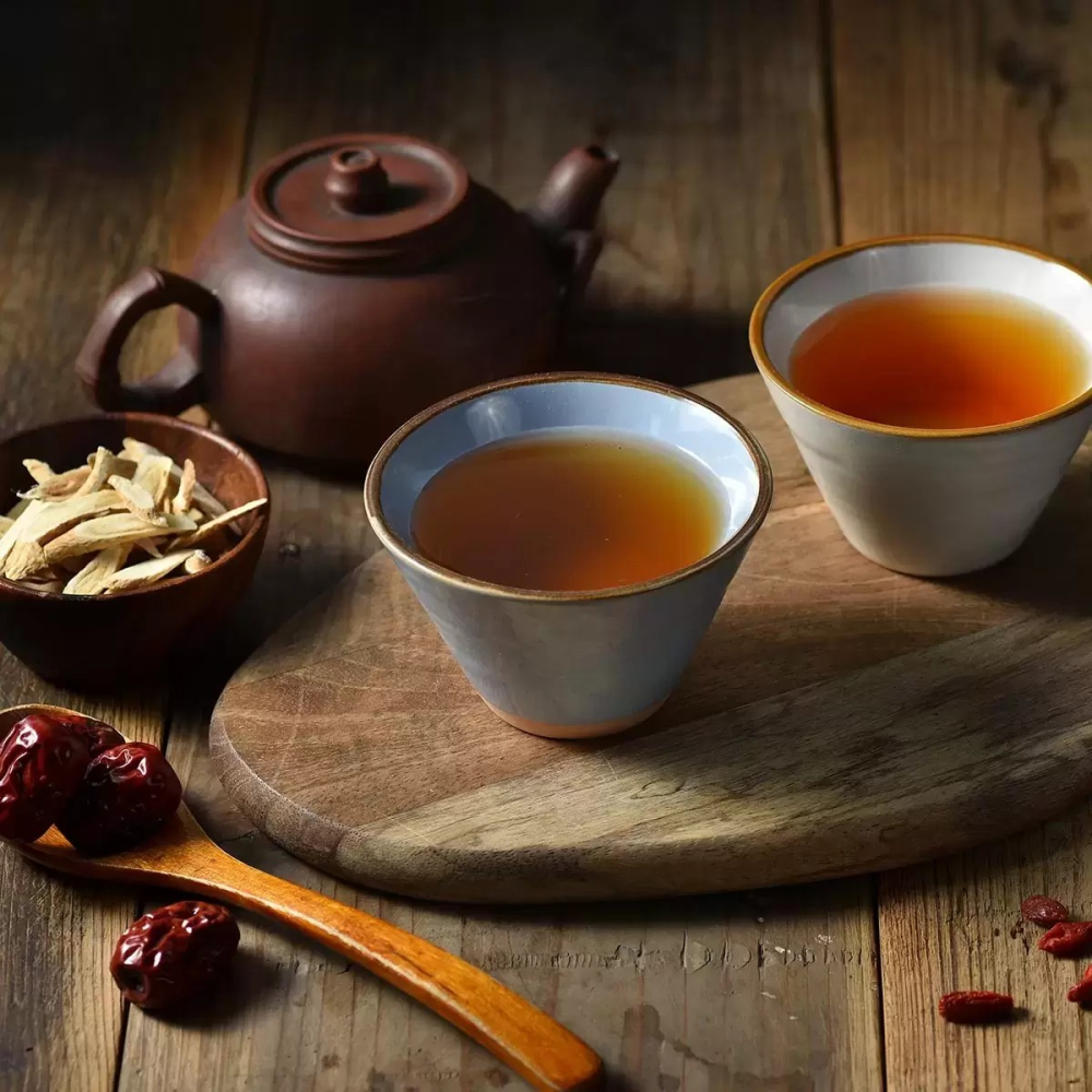 【快速出貨】 米森 有機漢方養氣茶 6公克 X 30入 無咖啡因茶 不含農藥 三角茶包 Costco代購 好市多代購-細節圖2