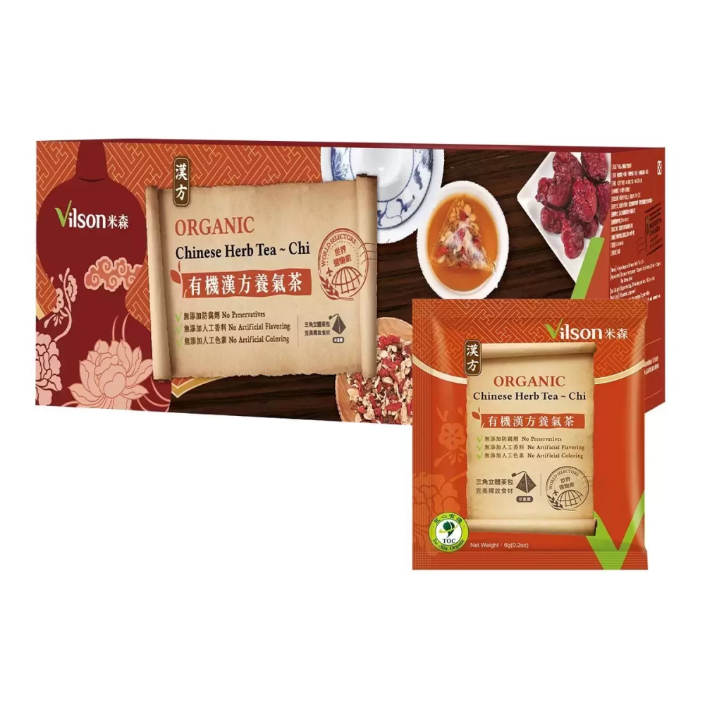 【快速出貨】 米森 有機漢方養氣茶 6公克 X 30入 無咖啡因茶 不含農藥 三角茶包 Costco代購 好市多代購-細節圖6