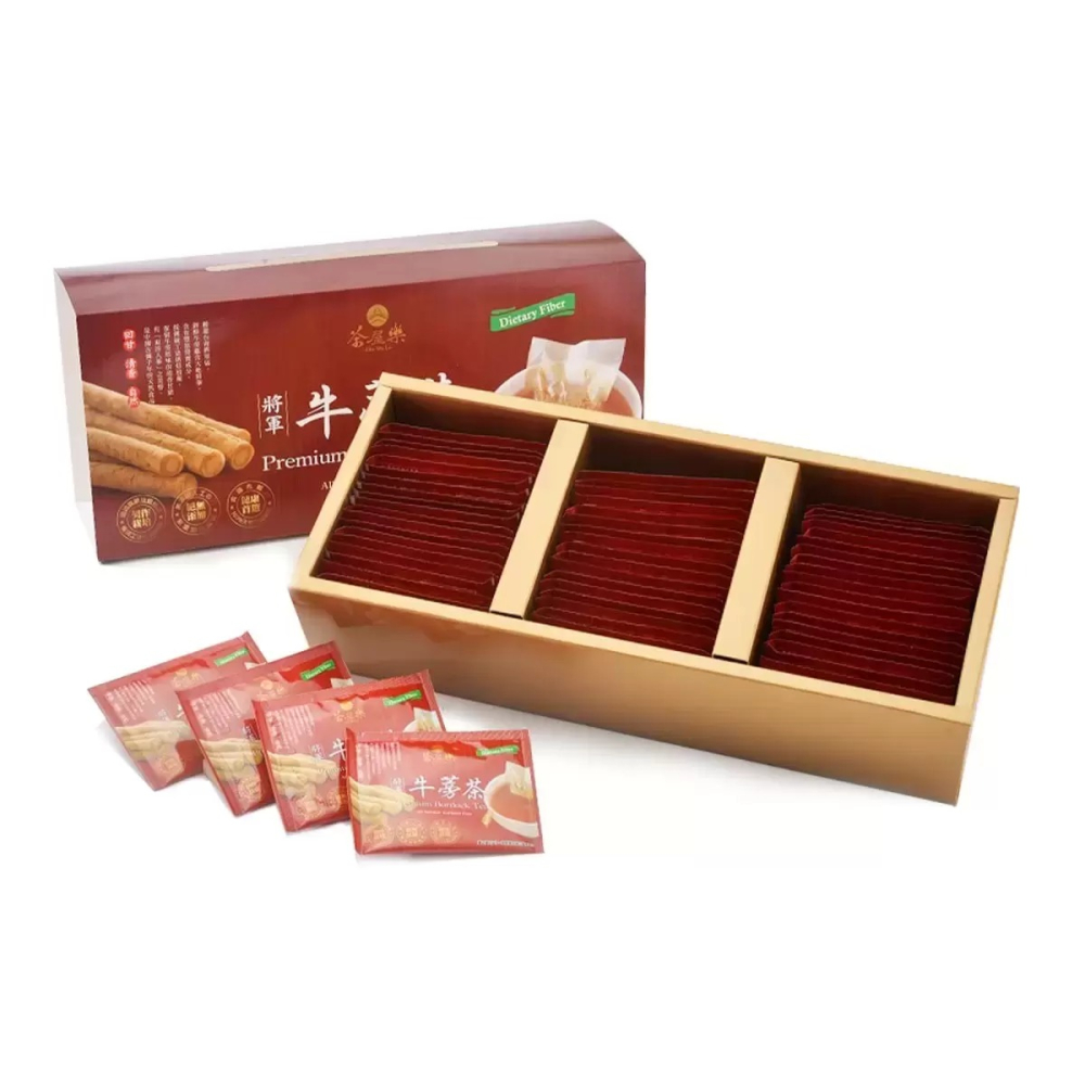 【快速出貨】 茶屋樂將軍牛蒡茶 5公克 X 60入 家庭號茶包 無咖啡因 無加糖 健康茶飲 Costco代購 好市多代購-細節圖3