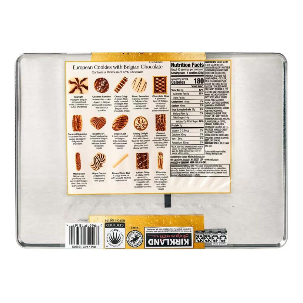 🔥快速出貨🔥好市多商品代購🔥 科克蘭 綜合巧克力餅乾 1.4公斤 Costco代購 好市多代購 好市多餅乾禮盒 進口餅乾-細節圖4