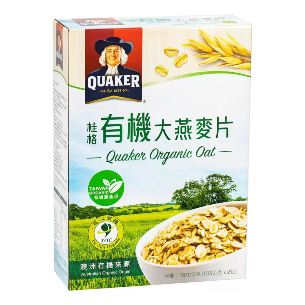 🔥快速出貨🔥好市多商品代購🔥 桂格 有機大燕麥片 935公克 X 2入 營養早餐 家庭號 Costco代購 好市多代購-細節圖4