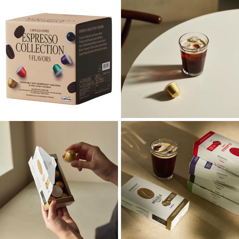 🔥快速出貨🔥好市多商品代購🔥 Caffitaly 100顆咖啡膠囊組 5種風味 適用 Nespresso 咖啡機 好市多-細節圖7