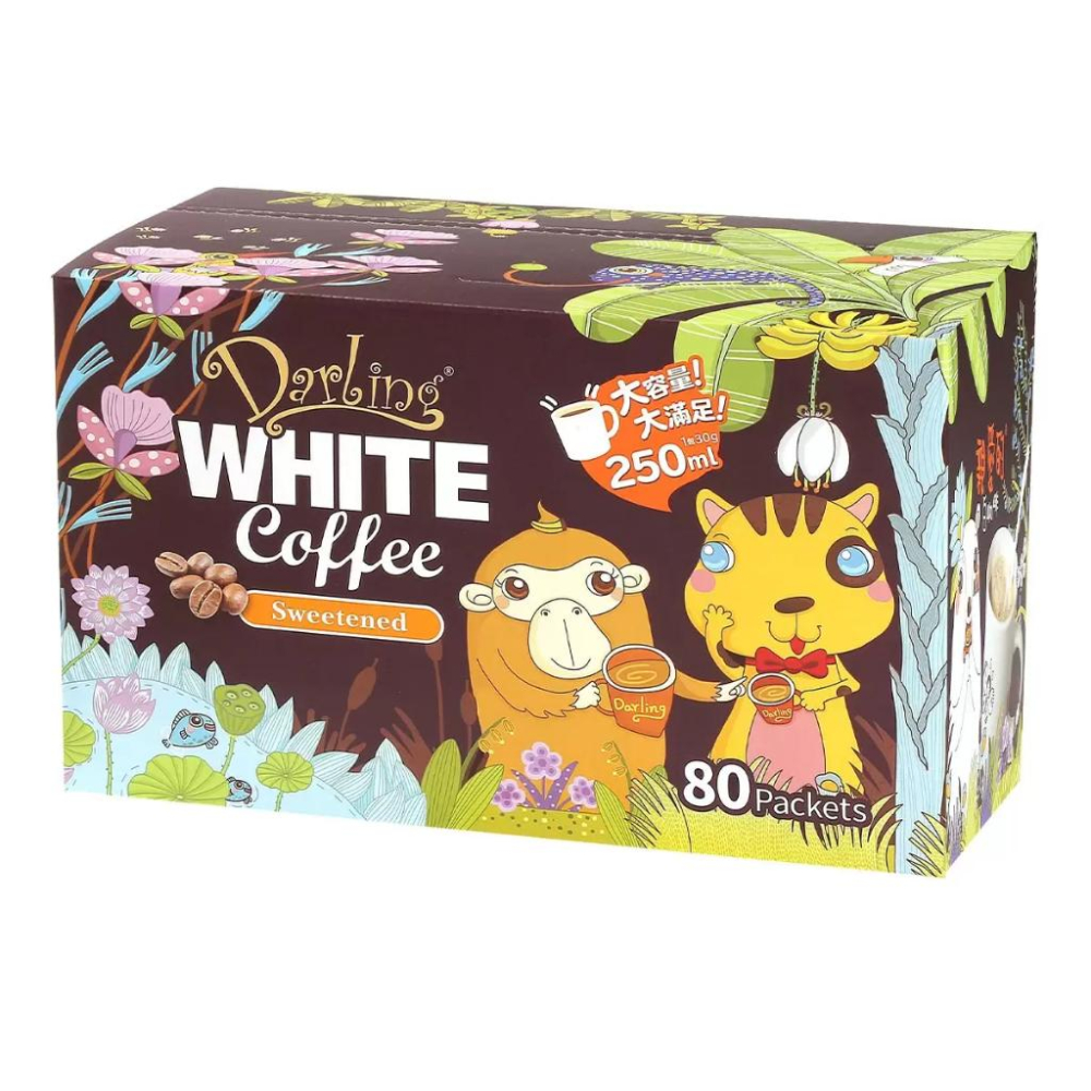 親愛的白咖啡 三合一 30公克 X 80入 親愛的白咖啡 三合一 30公克 X 80入 Costco代購 好市多代購-細節圖4