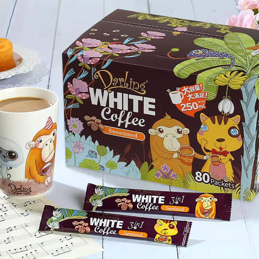 親愛的白咖啡 三合一 30公克 X 80入 親愛的白咖啡 三合一 30公克 X 80入 Costco代購 好市多代購-細節圖6