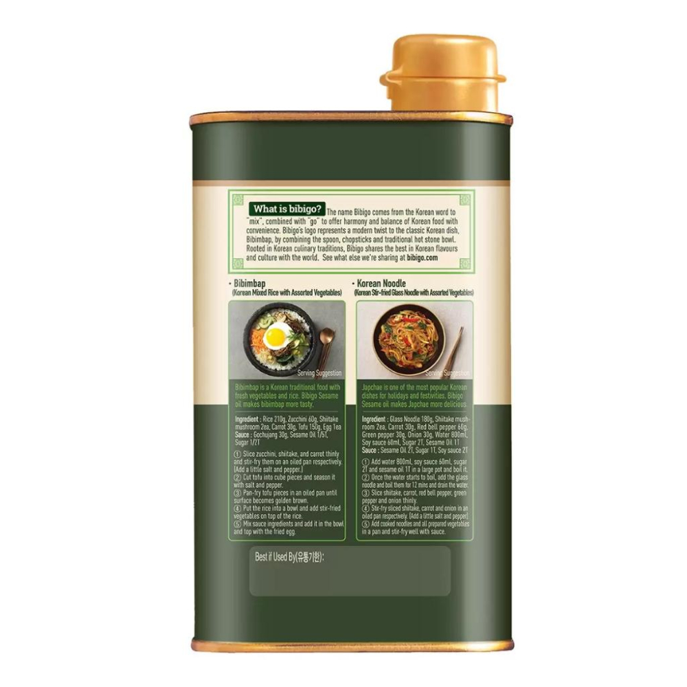 🔥快速出貨🔥好市多商品代購🔥 CJ Bibigo 芝麻油 1 公升 韓國製 大容量 香油 Costco代購 好市多代購-細節圖4