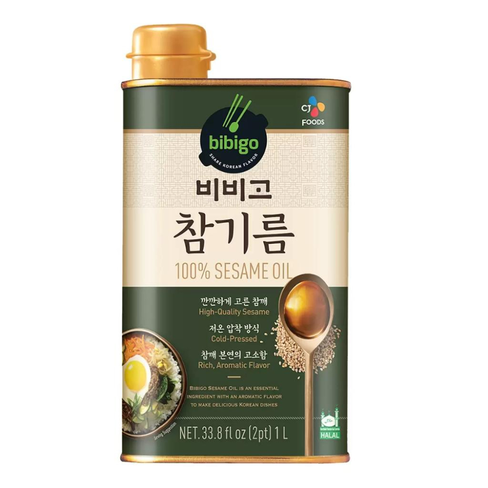 🔥快速出貨🔥好市多商品代購🔥 CJ Bibigo 芝麻油 1 公升 韓國製 大容量 香油 Costco代購 好市多代購-細節圖5