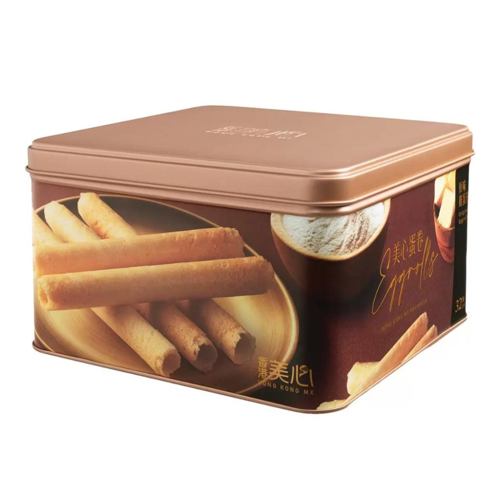 🔥快速出貨🔥好市多商品代購🔥 美心 原味雞蛋卷 448公克 香港人氣伴手禮 節日禮盒 Costco代購 好市多代購-細節圖2