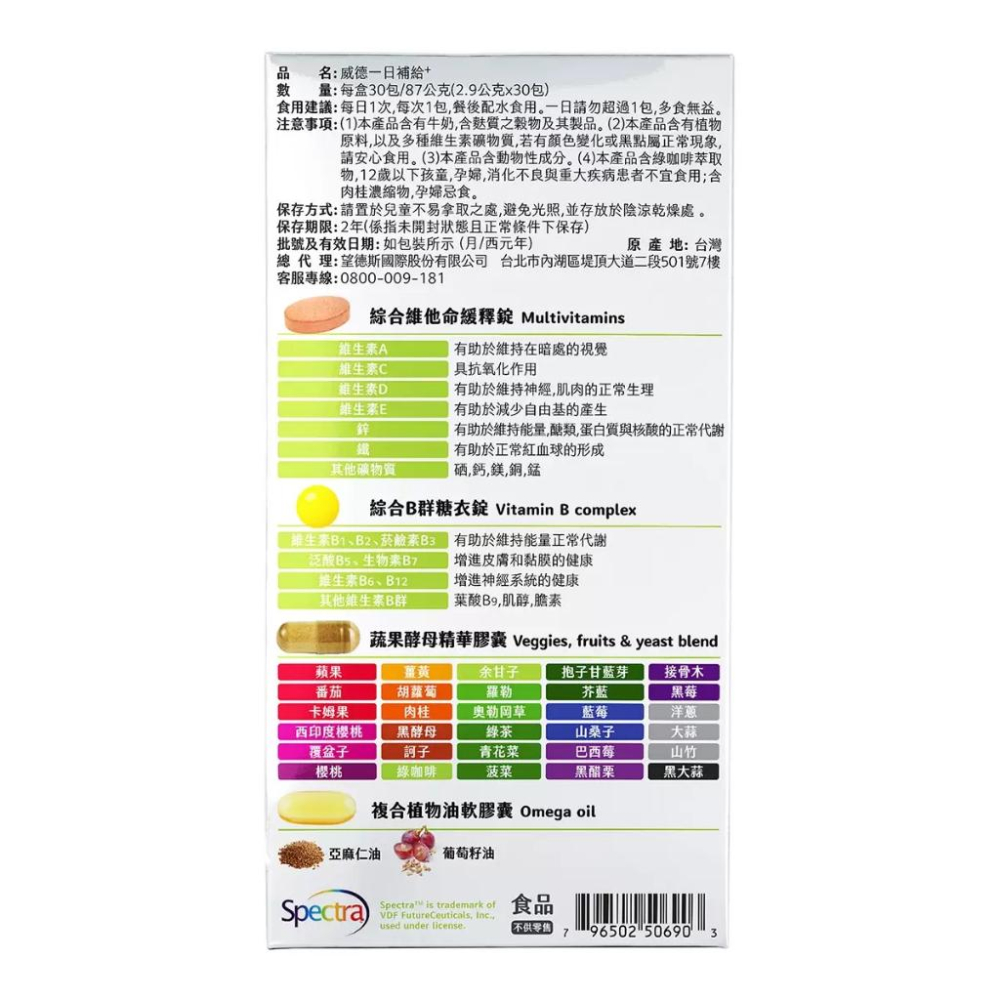 🔥快速出貨🔥好市多商品代購🔥威德 一日補給+ 30包-細節圖7