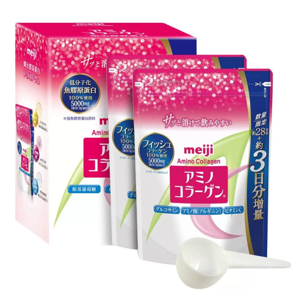 🔥快速出貨🔥好市多商品代購🔥明治 膠原蛋白粉 標準版31日份 (217公克) X 2入組 好市多代購 Costco代購-細節圖3