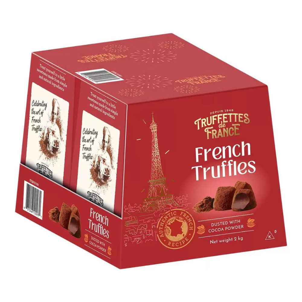 🔥快速出貨🔥好市多商品代購🔥 Truffettes de France 松露造型巧克力風味球 1公斤X2入 好市多代購-細節圖4