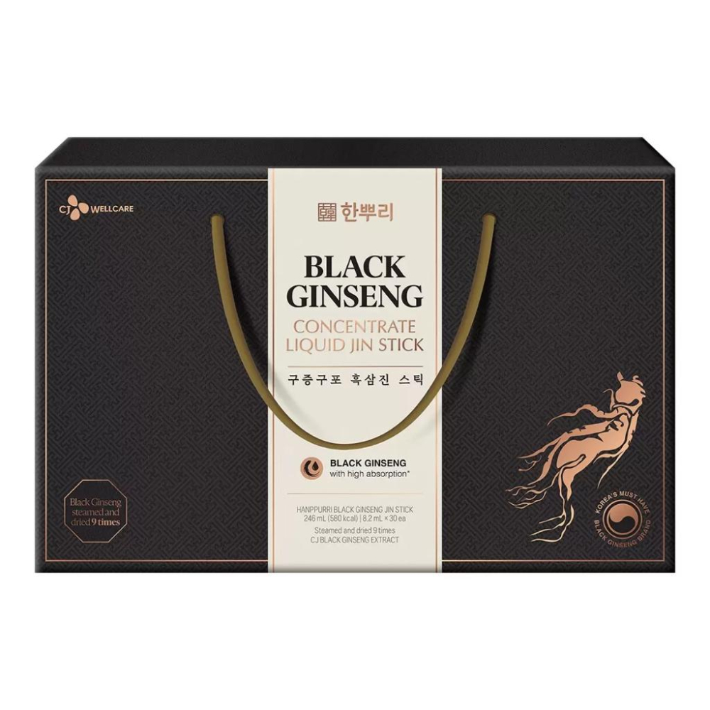 🔥快速出貨🔥好市多商品代購🔥 CJ Hanppuri 韓國黑蔘濃縮精華飲 8.2毫升X30入Costco代購 好市多代購-細節圖5