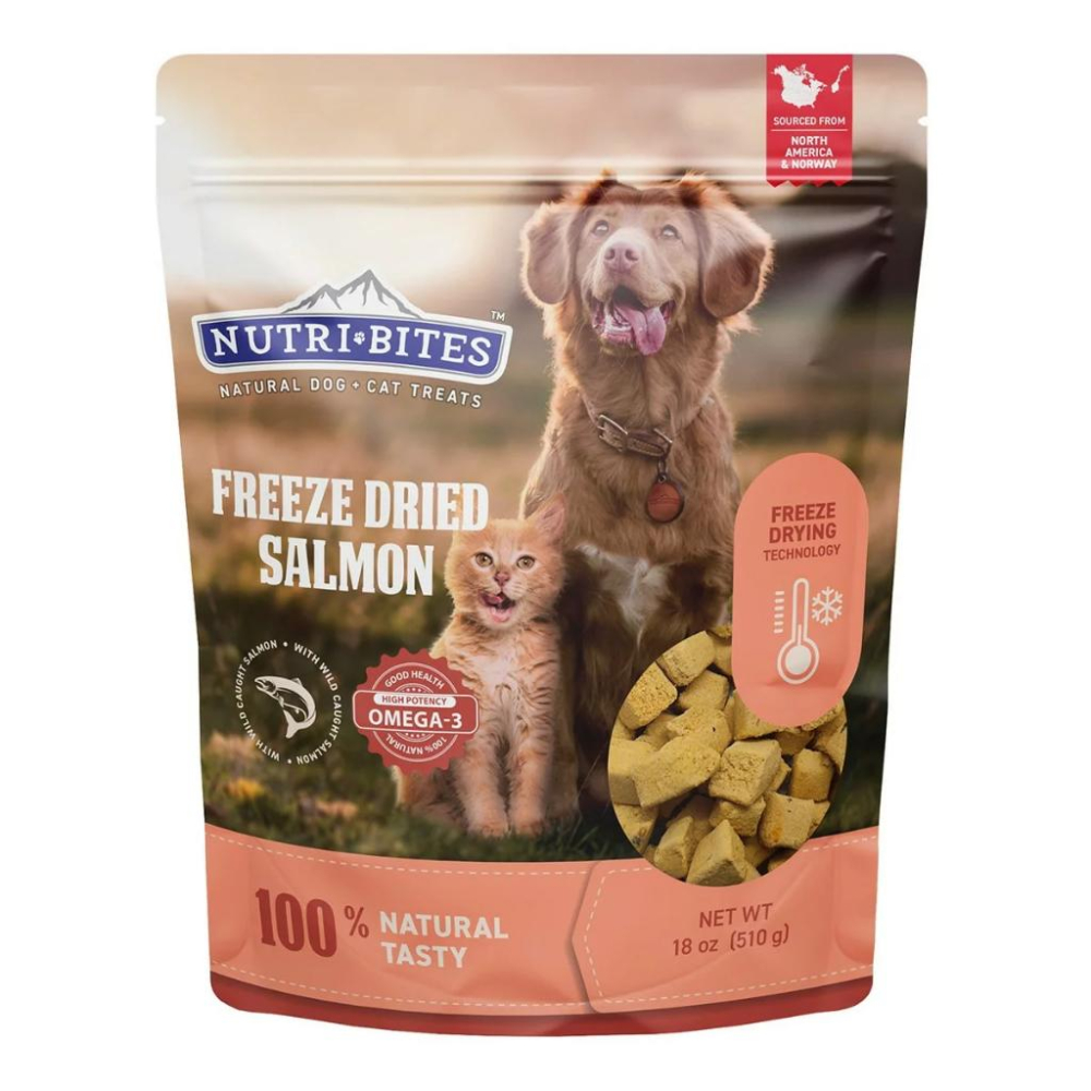 🔥快速出貨🔥好市多商品代購🔥 Nutri-Bites 寵物鮭魚凍乾 加拿大製 510公克 好市多代購 Costco代購-細節圖2