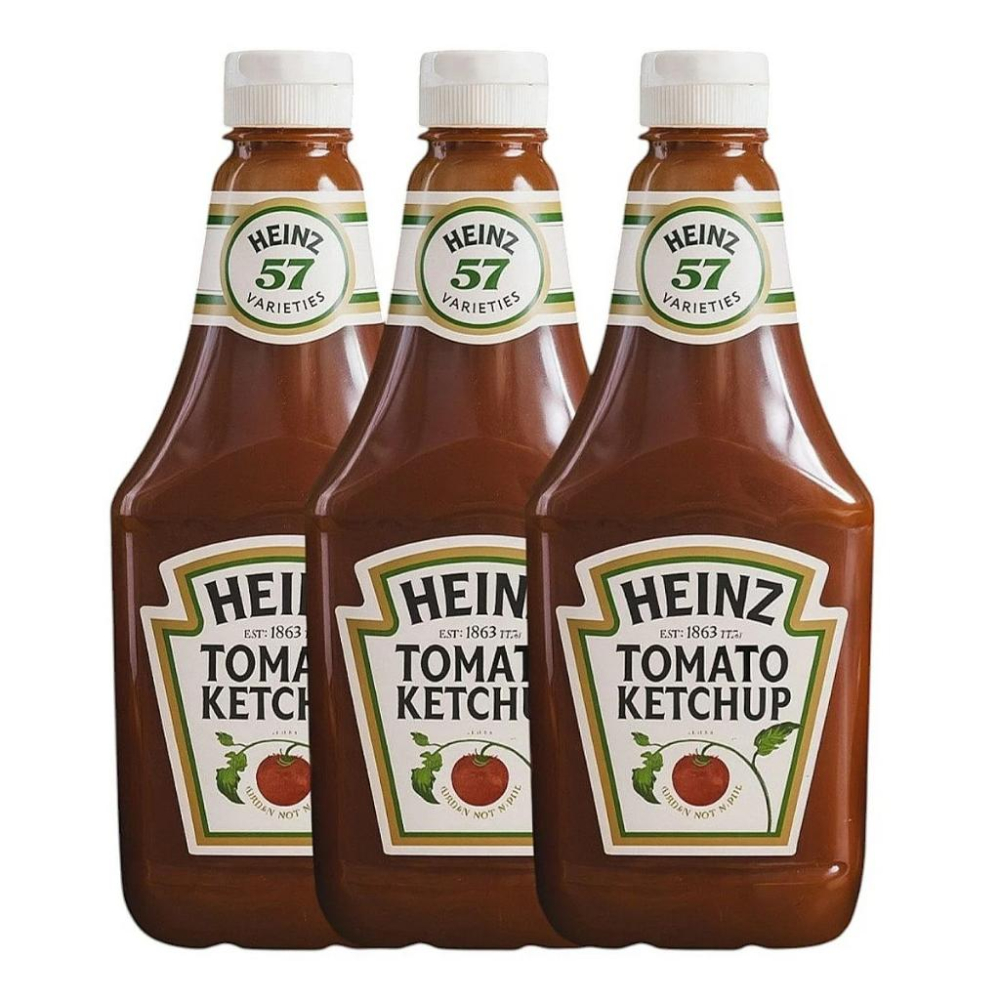 🔥快速出貨🔥好市多商品代購🔥亨氏 番茄醬 1公升X3入 Costco好市多代購 大容量蕃茄醬 家用餐廳適用 Heinz-細節圖2
