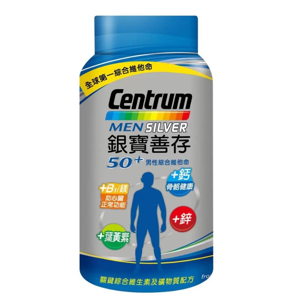 🔥快速出貨🔥好市多商品代購🔥銀寶善存50+ 男性綜合維他命 290錠-細節圖3