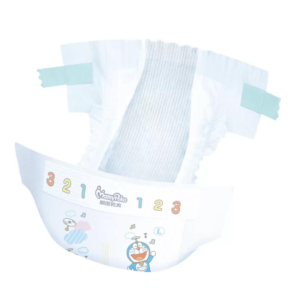 🔥快速出貨🔥好市多商品代購🔥滿意寶寶 瞬潔乾爽 哆啦A夢紙尿褲 L號 192片-細節圖2