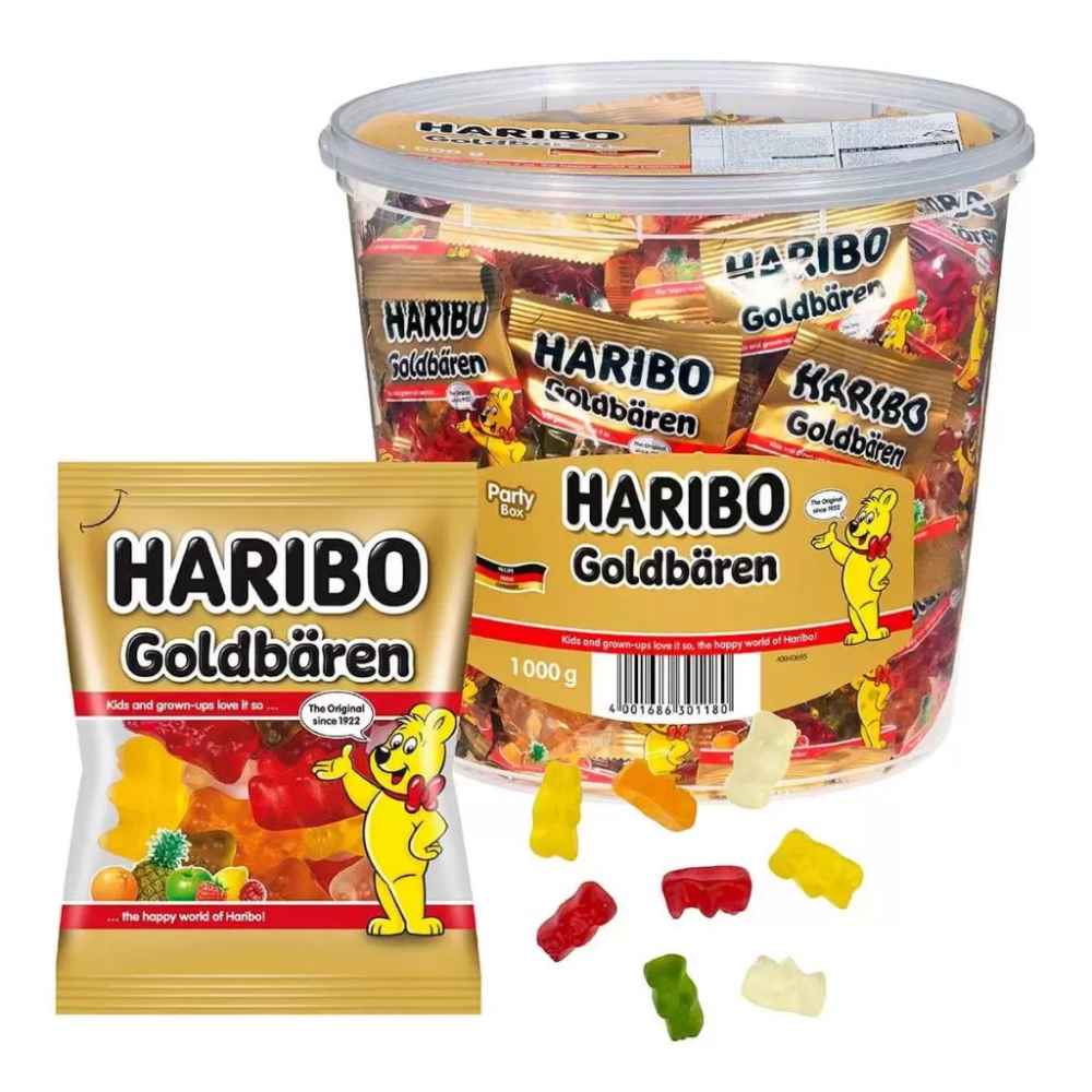 🔥快速出貨🔥好市多商品代購🔥 哈瑞寶 金熊Q軟糖 1公斤 德國製 獨立包裝 不添加人工色素 好市多代購 Costco代購-細節圖3