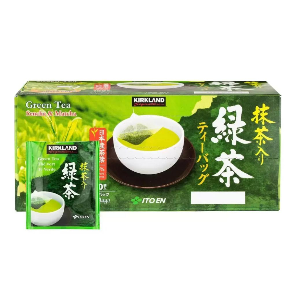 🔥快速出貨🔥好市多商品代購🔥 科克蘭 日本綠茶包 1.5公克 X 100入 日本原裝 Costco代購 好市多代購 代買-細節圖2